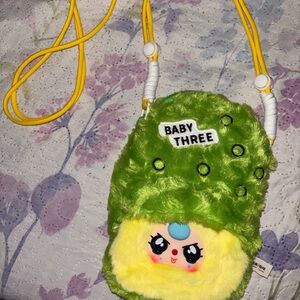 Baby Three - hanging plush bag